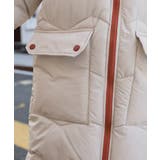 フード付きロングダウンコート中綿アウター | SUNSHINE CLOSET | 詳細画像6 