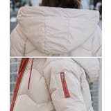 フード付きロングダウンコート中綿アウター | SUNSHINE CLOSET | 詳細画像7 