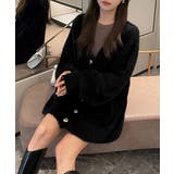 シャギーカーディガンゴールドボタン韓国風 | SUNSHINE CLOSET | 詳細画像4 