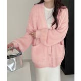 シャギーニットカーディガンVネック秋冬服 | SUNSHINE CLOSET | 詳細画像15