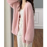 シャギーニットカーディガンVネック秋冬服 | SUNSHINE CLOSET | 詳細画像16