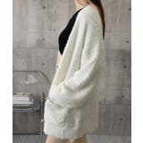 シャギーニットカーディガンVネック秋冬服 | SUNSHINE CLOSET | 詳細画像21