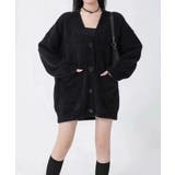 シャギーニットカーディガンVネック秋冬服 | SUNSHINE CLOSET | 詳細画像6