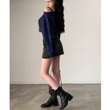 オフショルダーニットトップス肩見せ秋冬服 | SUNSHINE CLOSET | 詳細画像12 