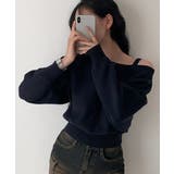 オフショルダーニットトップス肩見せ秋冬服 | SUNSHINE CLOSET | 詳細画像24 