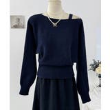オフショルダーニットトップス肩見せ秋冬服 | SUNSHINE CLOSET | 詳細画像26 