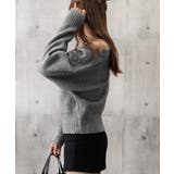 オフショルダーニットトップス肩見せ秋冬服 | SUNSHINE CLOSET | 詳細画像33 