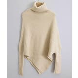 ハイネックニットセーター 不規則デザイン | SUNSHINE CLOSET | 詳細画像25 