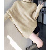 ハイネックニットセーター 不規則デザイン | SUNSHINE CLOSET | 詳細画像4 