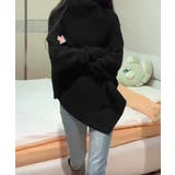 ハイネックニットセーター 不規則デザイン | SUNSHINE CLOSET | 詳細画像7 