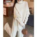 ハイネックニットセーター 不規則デザイン | SUNSHINE CLOSET | 詳細画像9 