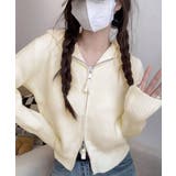 ダブルジップリブニットカーディガン韓国風 | SUNSHINE CLOSET | 詳細画像11