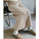 裏起毛ニットスカート 厚手タイトスカート | SUNSHINE CLOSET | 詳細画像3 