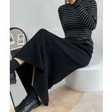 裏起毛ニットスカート 厚手タイトスカート | SUNSHINE CLOSET | 詳細画像5 