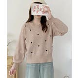 クルーネックハート柄ニットセーター韓国風 | SUNSHINE CLOSET | 詳細画像15