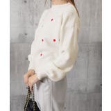 クルーネックハート柄ニットセーター韓国風 | SUNSHINE CLOSET | 詳細画像17