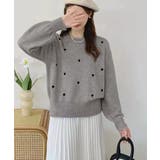 クルーネックハート柄ニットセーター韓国風 | SUNSHINE CLOSET | 詳細画像3