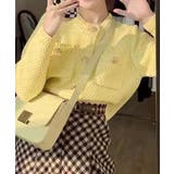 ゴールドボタンニットカーディガン 韓国風 | SUNSHINE CLOSET | 詳細画像7