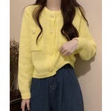 ゴールドボタンニットカーディガン 韓国風 | SUNSHINE CLOSET | 詳細画像8