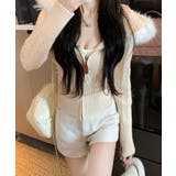 フード付きケーブル編みニットカーディガン | SUNSHINE CLOSET | 詳細画像10