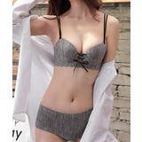 レースアップブラシームレスショーツセット | SUNSHINE CLOSET | 詳細画像3 