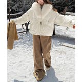 エコダウンジャケットファー襟中綿アウター | SUNSHINE CLOSET | 詳細画像7