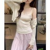 レディース フロントリボンキャミ おしゃれブラトップ | SUNSHINE CLOSET | 詳細画像2 