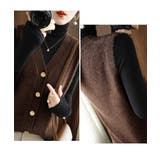 Vネックニットベストレディースニットジレ | SUNSHINE CLOSET | 詳細画像13