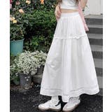 ナチュラル フレアスカート レース切り替え | SUNSHINE CLOSET | 詳細画像13 