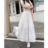 ナチュラル フレアスカート レース切り替え | SUNSHINE CLOSET | 詳細画像6 