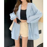 楊柳シャツ薄手 UV対策ロングパーカー レディースおしゃれ羽織り春夏 | SUNSHINE CLOSET | 詳細画像20 
