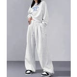 カレッジロゴスウェットセットアップパンツ | SUNSHINE CLOSET | 詳細画像1 