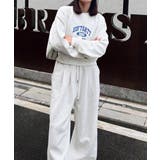 カレッジロゴスウェットセットアップパンツ | SUNSHINE CLOSET | 詳細画像4 