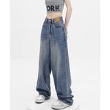 ワイドデニムパンツビンテージジーンズ美脚 | SUNSHINE CLOSET | 詳細画像10 