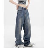 ワイドデニムパンツビンテージジーンズ美脚 | SUNSHINE CLOSET | 詳細画像9 