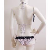 レディースセパレート水着2点セット 水玉柄バンドゥビキニ サイドリボンパンツ | SUNSHINE CLOSET | 詳細画像25 