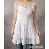 ミニワンピースレディース 刺しゅうレース Aラインワンピース | SUNSHINE CLOSET | 詳細画像22