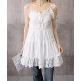 ミニワンピースレディース 刺しゅうレース Aラインワンピース | SUNSHINE CLOSET | 詳細画像23