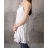 ミニワンピースレディース 刺しゅうレース Aラインワンピース | SUNSHINE CLOSET | 詳細画像25