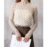 レディース ポルカドットチュールブラウス大人可愛い重ね着 薄手レイヤードインナー… | SUNSHINE CLOSET | 詳細画像17 