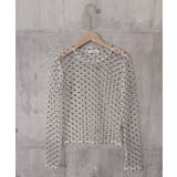 レディース ポルカドットチュールブラウス大人可愛い重ね着 薄手レイヤードインナー… | SUNSHINE CLOSET | 詳細画像32 