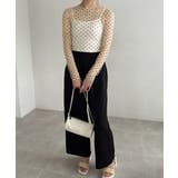 レディース ポルカドットチュールブラウス大人可愛い重ね着 薄手レイヤードインナー… | SUNSHINE CLOSET | 詳細画像36