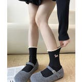 フリルソックス 犬柄 コットン靴下可愛い | SUNSHINE CLOSET | 詳細画像2 