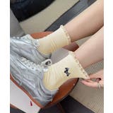 フリルソックス 犬柄 コットン靴下可愛い | SUNSHINE CLOSET | 詳細画像8 