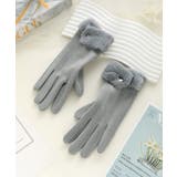 タッチパネル対応ファー付き手袋スエード調 | SUNSHINE CLOSET | 詳細画像10 