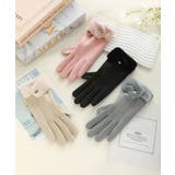 タッチパネル対応ファー付き手袋スエード調 | SUNSHINE CLOSET | 詳細画像14 