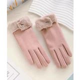 タッチパネル対応ファー付き手袋スエード調 | SUNSHINE CLOSET | 詳細画像16 