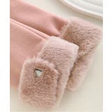 タッチパネル対応ファー付き手袋スエード調 | SUNSHINE CLOSET | 詳細画像18 