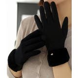 タッチパネル対応ファー付き手袋スエード調 | SUNSHINE CLOSET | 詳細画像7 