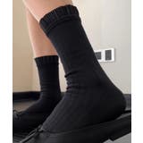 プリーツフリルソックス ミドル丈無地靴下 | SUNSHINE CLOSET | 詳細画像14 